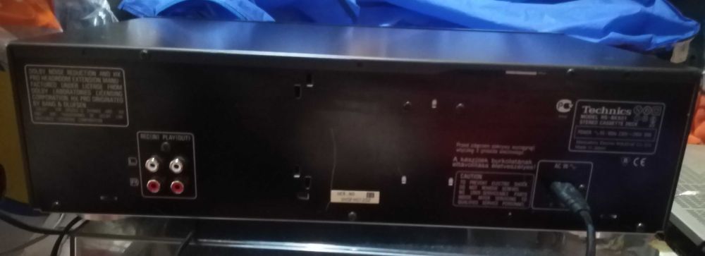 Casetofon/Deck Technics RS BX501, autoreverse, Japan
