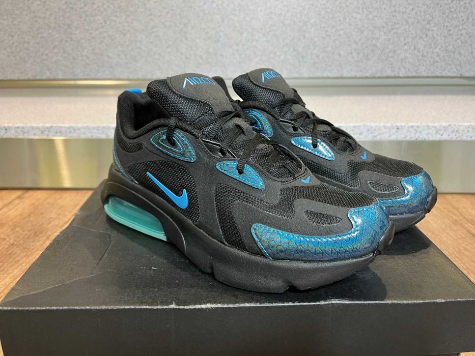 ОРИГИНАЛНИ *** Nike Air Max 200 Limited / Black Aurora Blue Hero