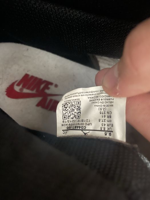 Jordan 1 high X Travis Scott