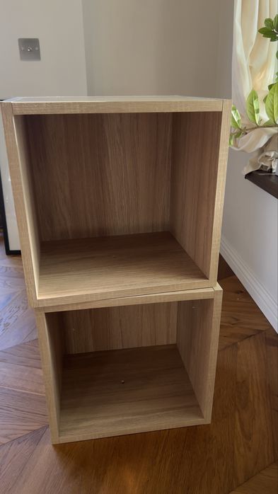 Set doua cuburi din lemn mdf