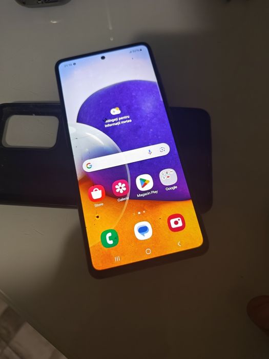 Samsung A72 crapat fata futional impecabil