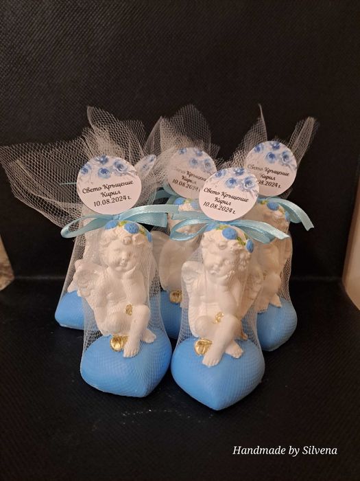 Подаръчета за кръщене, погача или рожден ден - мече