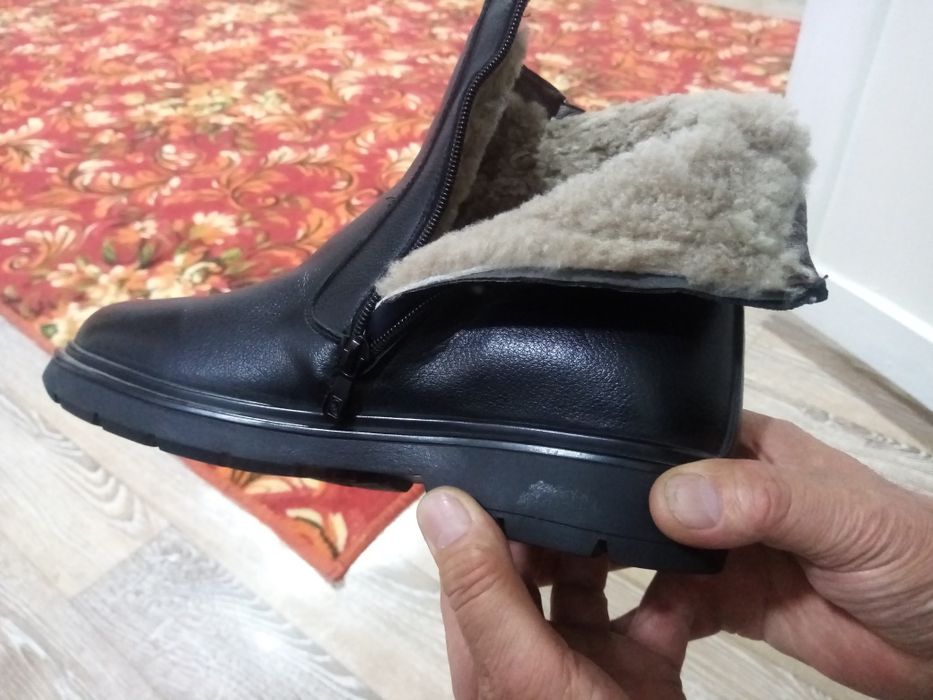 Сапоги мужские зимние