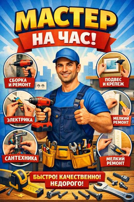 Мастер на все руки • Мастер на час