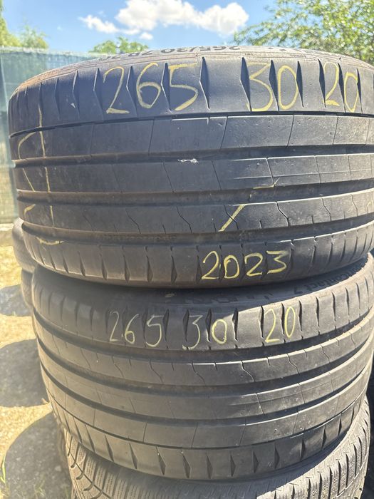 265/30/20”Set 2 buc CONTINENTAL SportContact 7.dot 2023.anv Vară Impec