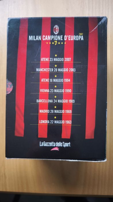 Колекционерски комплект DVD „Milan Campione d’Europa 2007“