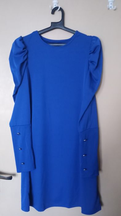 Дамска рокля-синя