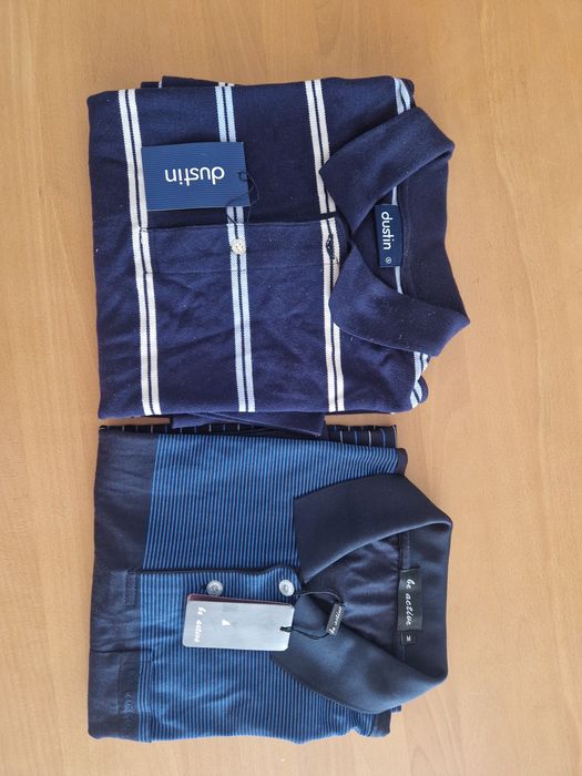 Tricouri polo barbati bleumarin mas M