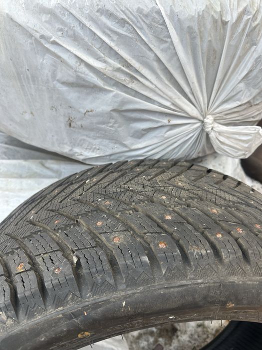 Зимние резина разноширокие