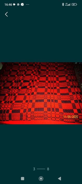 Pătură țesută la razboi si altele