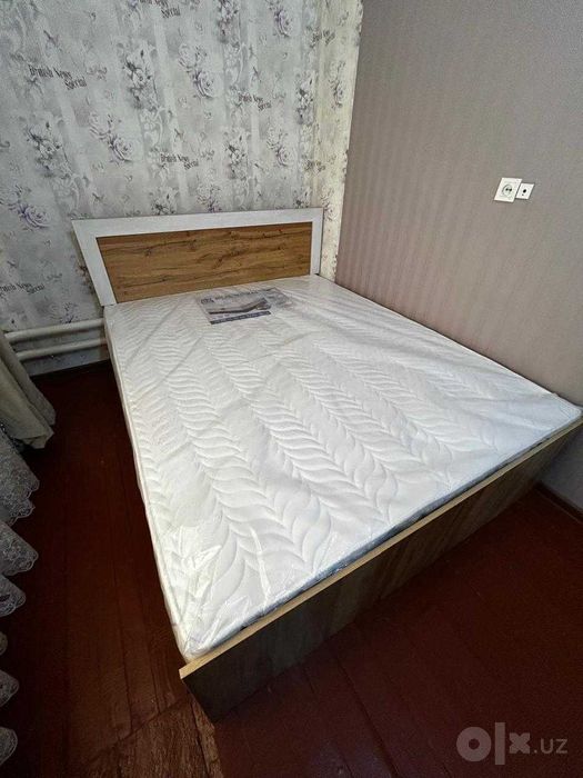 КРОВАТЬ Двухспальная новая, ИККИ кишилик кроват янги