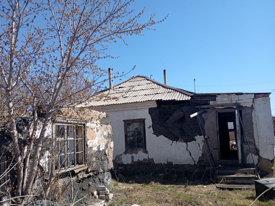 Дом на снос. Строительные материалы