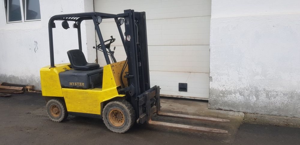 Stivuitor Hyster Diesel 1.5 tone - motor Isuzu