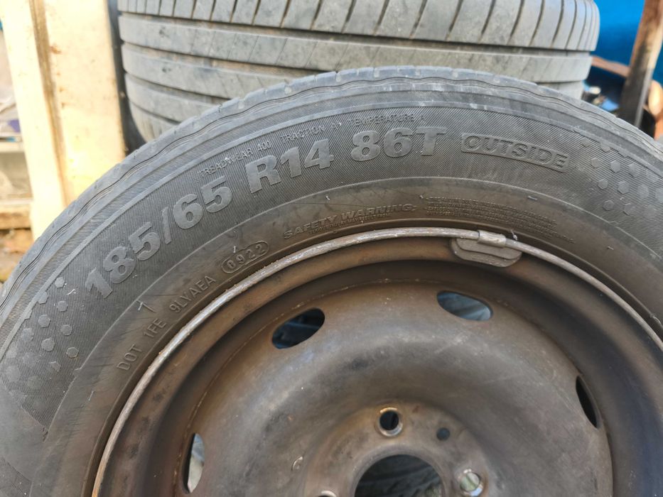 Гуми с джанти KUMHO - летни/зимни 14" (14-ки)