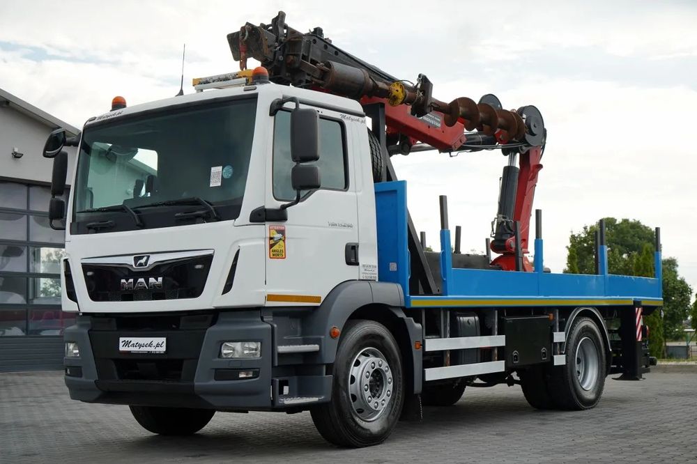 MAN TGM 15 .290 / HDS HC 190 + FORATOR 2 mb / FORMAT / RADIO CONTROL / EURO 6 / MANUAL / 2019