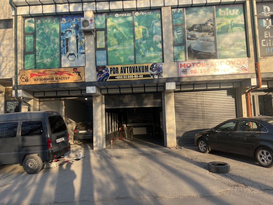 Avto servis arendaga beriladi yotib ishlashgayam sharoyiti bor