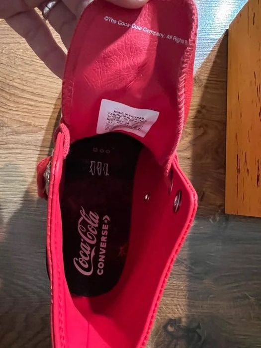 Converse Coca cola  Piele marimea 42 sau 43