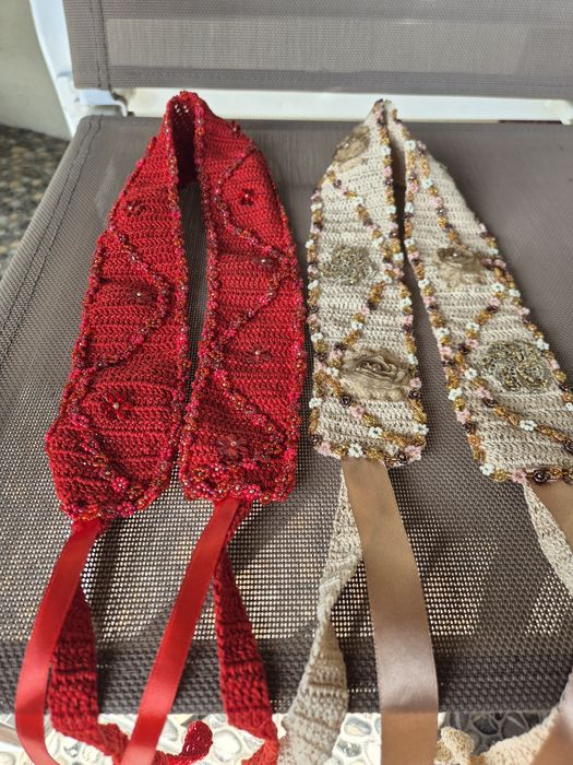 Brâu deosebit lucrat manual