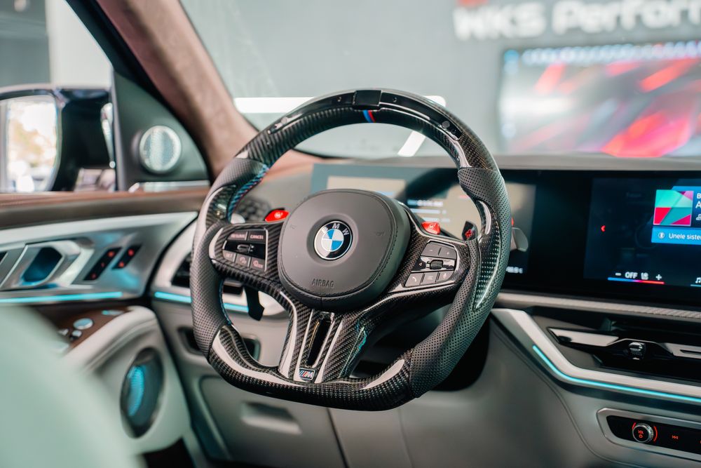 Volan BMW - Seria G - Carbon - LED - Incalzire - Vibratii - TJA