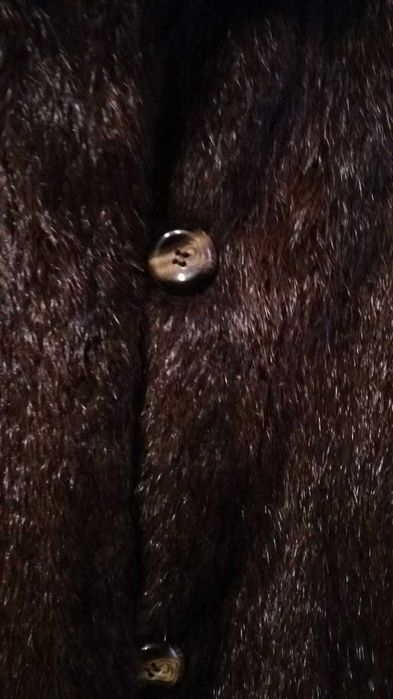 Шуба из стриженной нутрии