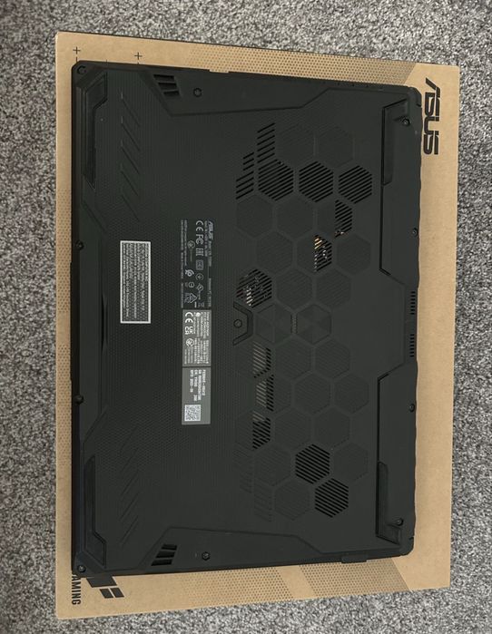 Laptop gaming ASUS TUF F15 i5 RTX 3050 40 GB RAM