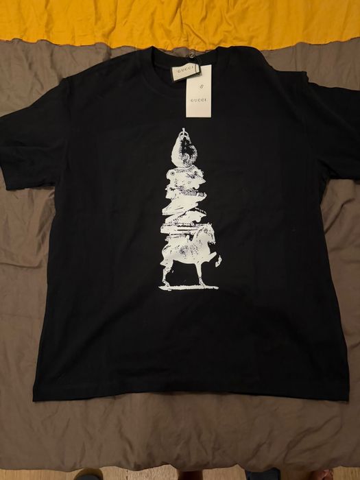 tricou gucci negru