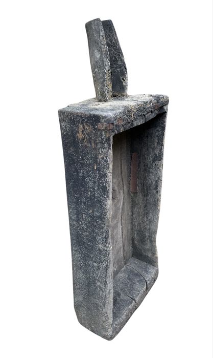 Covata imensa taraneasca lemn plop barduita manual