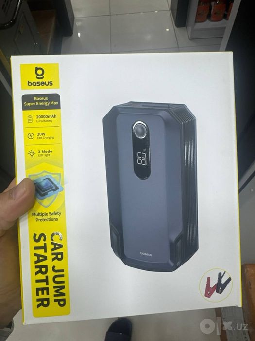 Jump starter baseus hoco green lion yesido