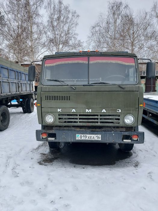 Камаз с прицепом