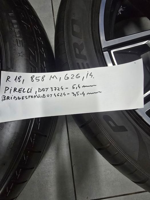 Roti Bmw M, i4, g26, R18, jante originale