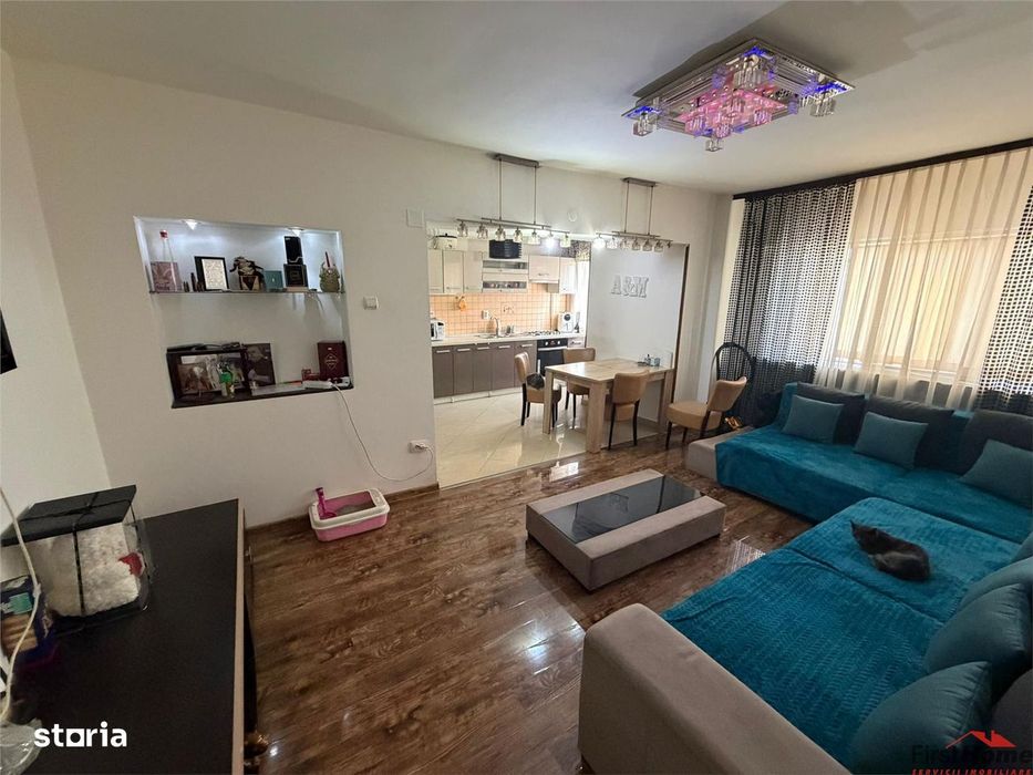 Apartament 3 camere, , Electrica - PNL, etaj 6 , mobilat si utilat