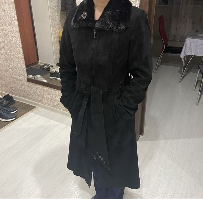 Продам замшевая плащь