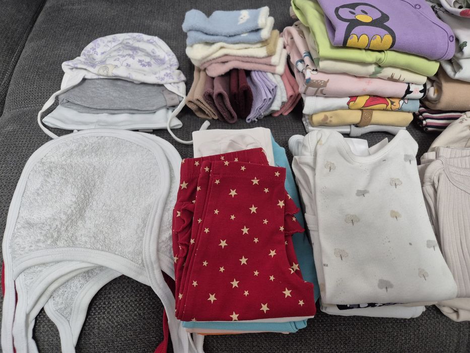 Lot haine bebe marimea 62-68 H&M, Zara, liloo, lcw.
