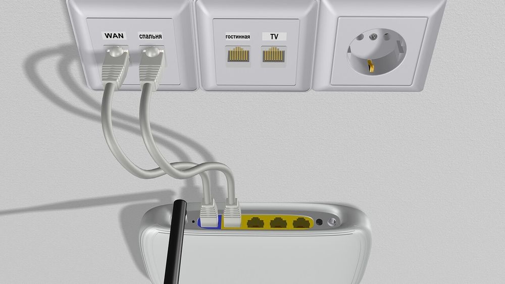 Установка настройка wifi розеток RG-45 разетка установка киламиза