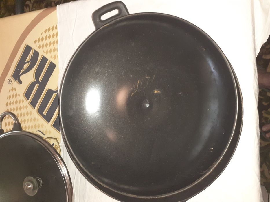 Чугунен уок голям с капак