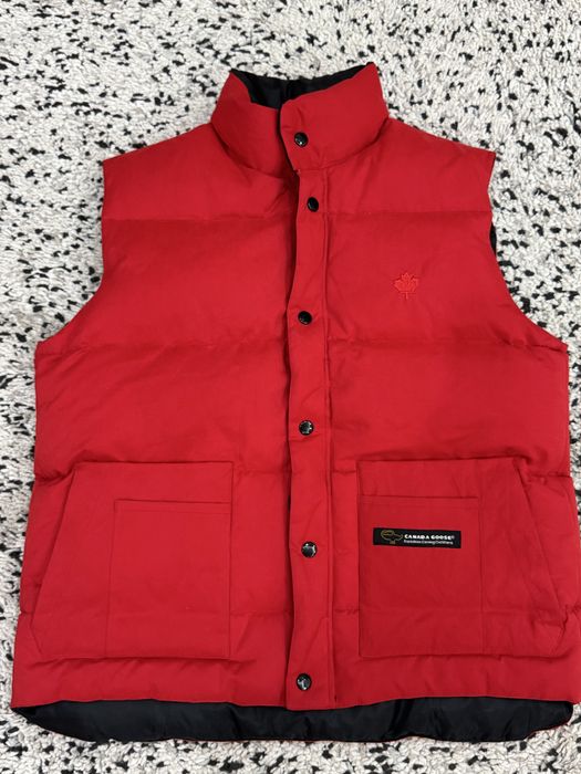 Мъжки пухен елек Vintage CANADA GOOSE Duck Down. Размер М