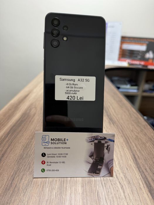 Samsung A32 5G.Garantie 12 Luni