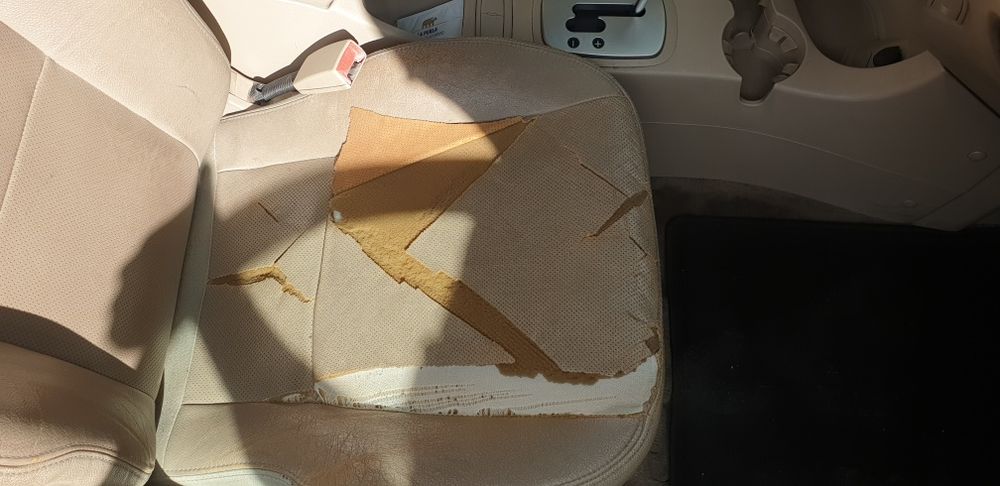 Киа Спортидж 2006г., кожени седалки