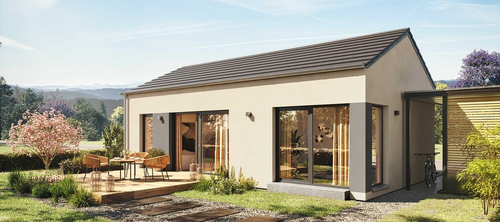 Сглобяема къща с 1 спалня