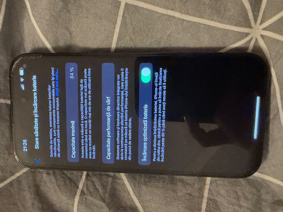Iphone 14 pro 128 gb Space Black 84%