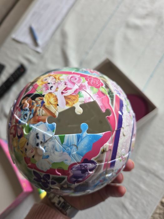 4 пъзела за общо 5 евро Ravensburger и Disney, 3D, за момиче за 6+ и 7+ години