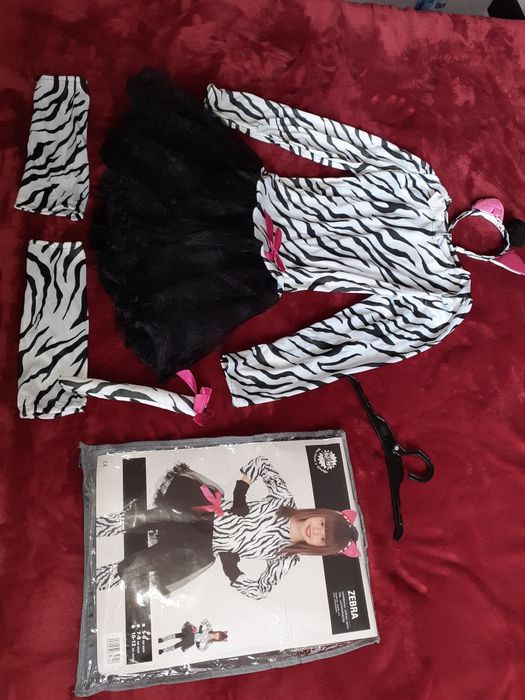 Costum de zebră 10-12 ani
