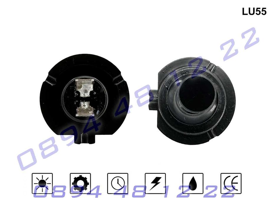 H7 LED крушки фарове Удароустойчиви ярки къси дълги светлини диод