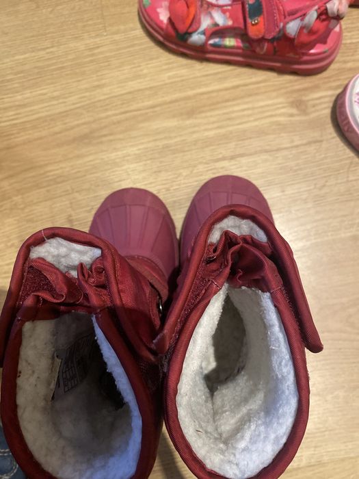 Зимни супер обувки за момиче, 24 номер JoJo Maman bebe