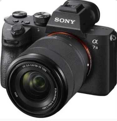 Фотоаппарат SONY Alpha A7 IV и объектив SONY FE 50mm f/1.4 GM