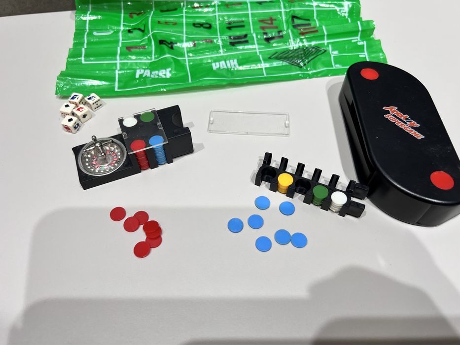 Mini ruletă casino poker dice