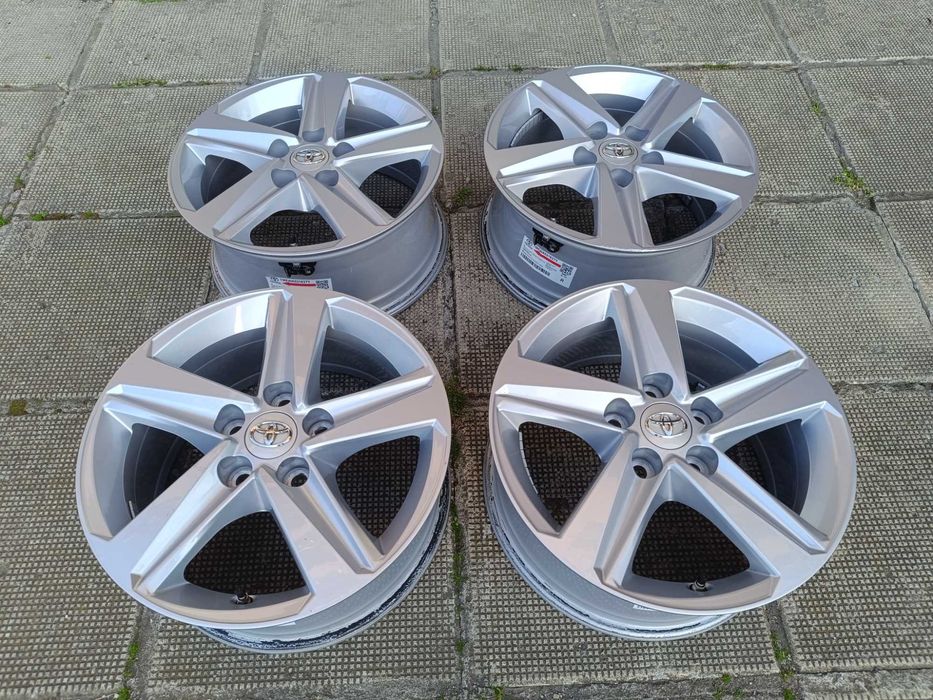 ОРИГИНАЛНИ джанти 16 ' цола 5x114,3 TOYOTA COROLLA AURIS / ТОЙОТА Корола Аурис + датчици