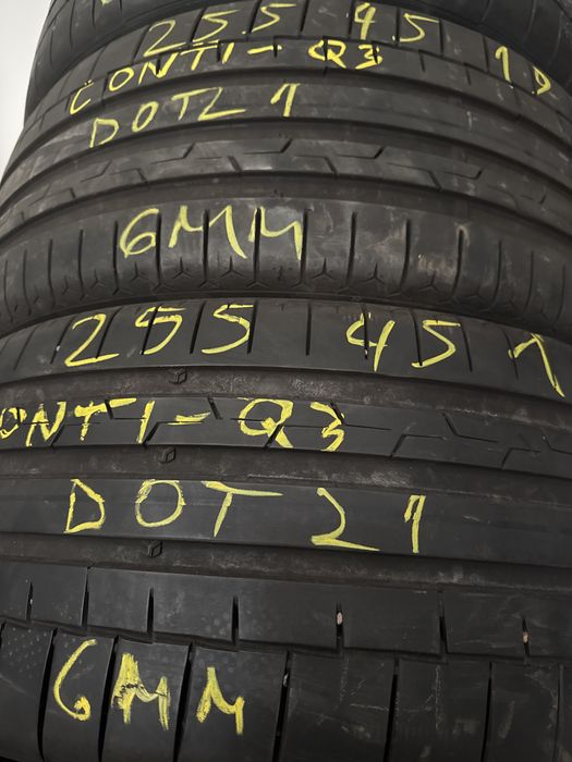 255 45 19 летни Continental 6mm dot 21