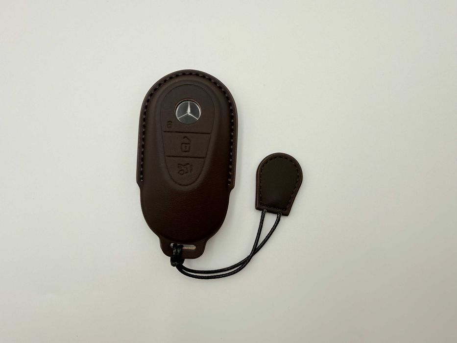 Husa Protecție Cheie Auto Mercedes-Benz – Piele Premium Clasa A, C, E, S, GLE, GLC