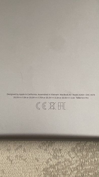 MacBook Air M2 2022